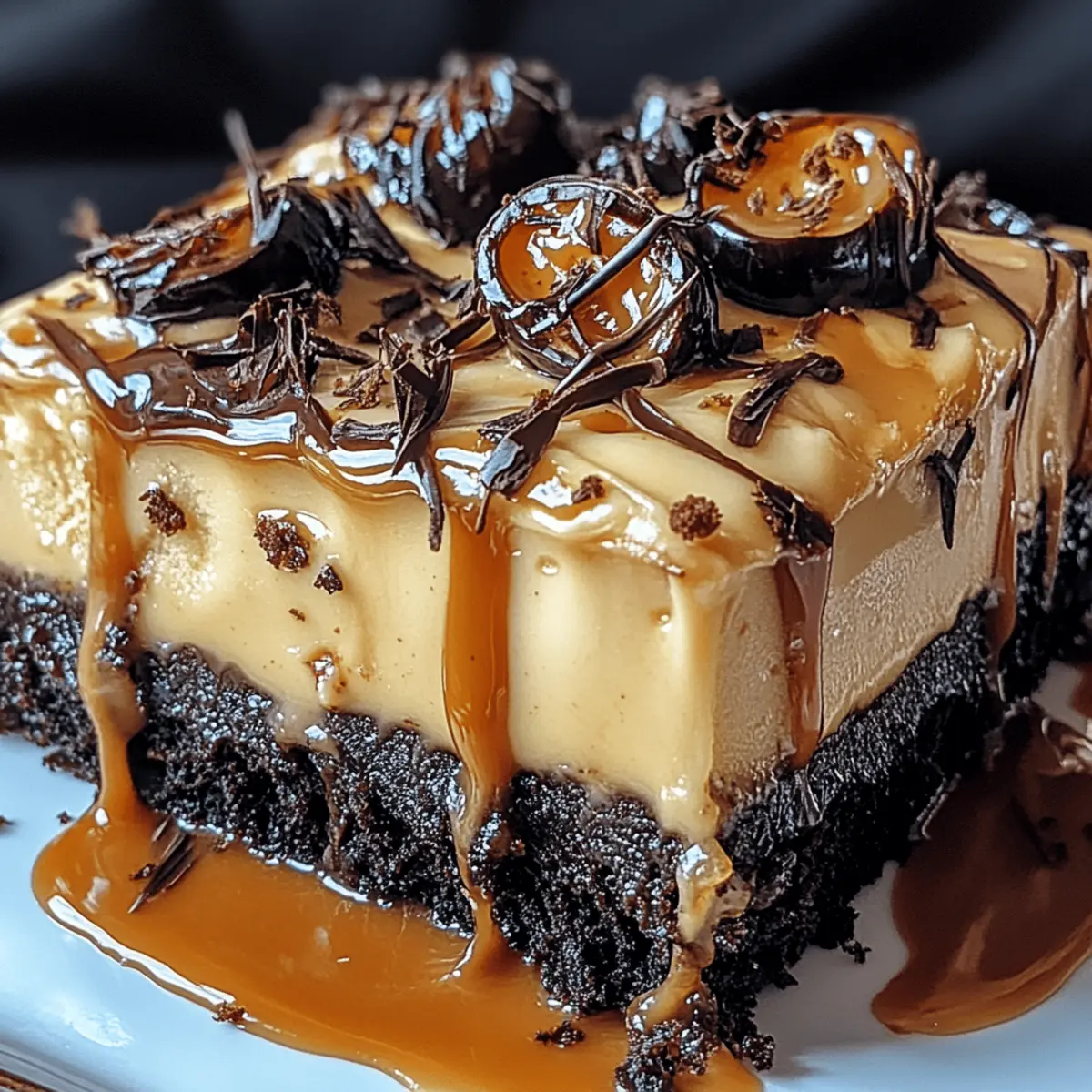 Milky Way Caramel Cheesecake Brownies
