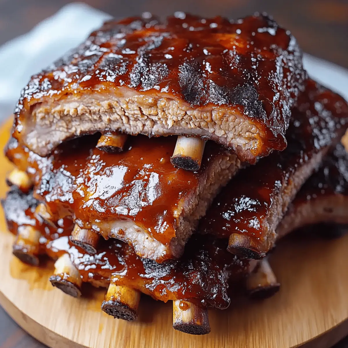 Slow Cooker BBQ Baby Back Ribs