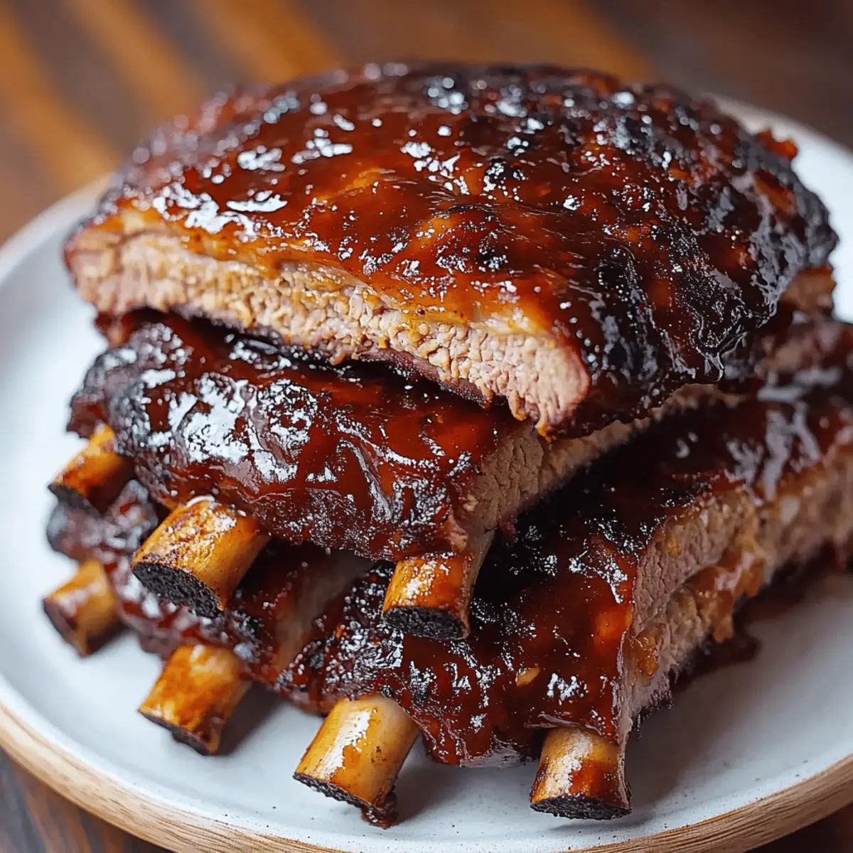 Slow Cooker BBQ Baby Back Ribs