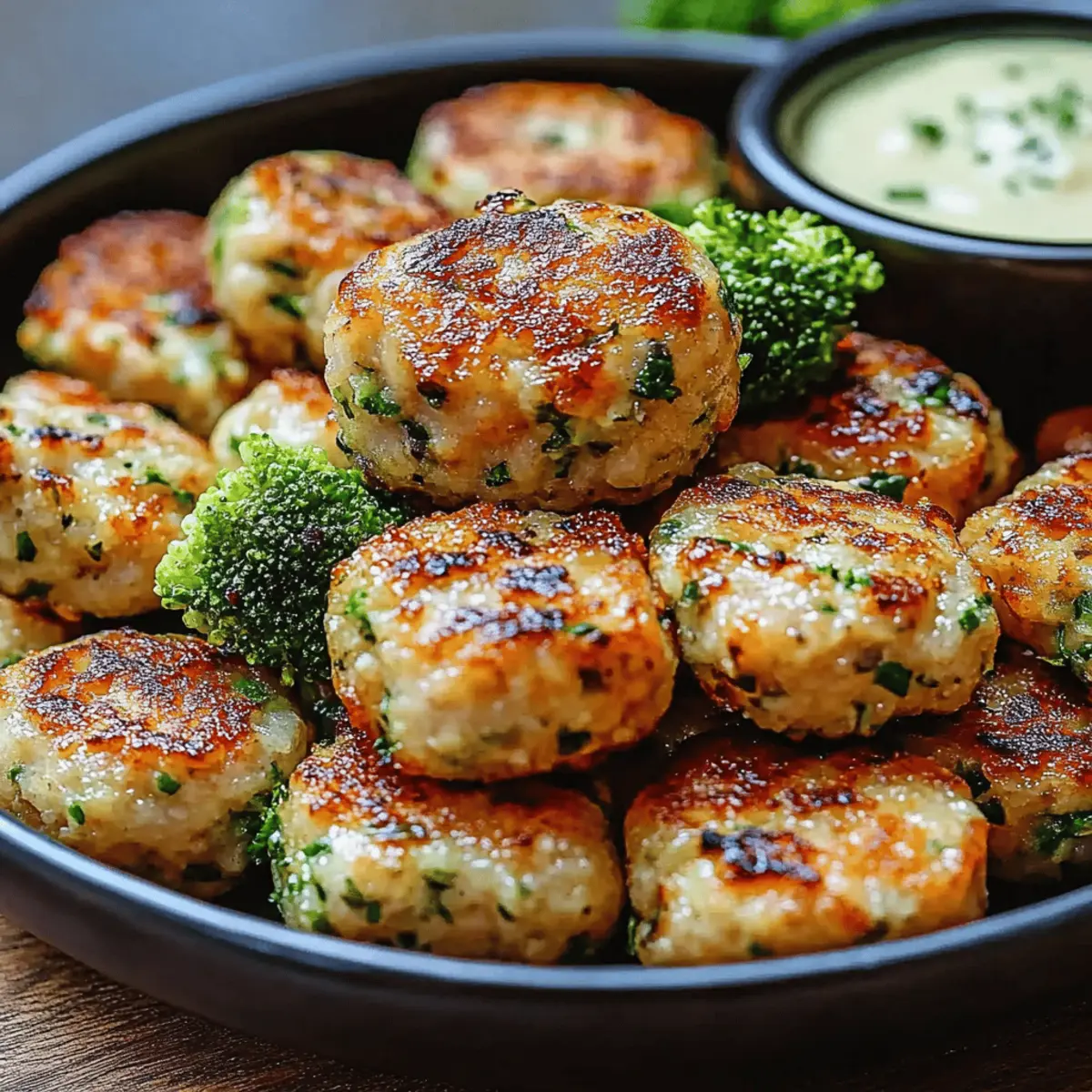 Cheesy Broccoli Tater Tots