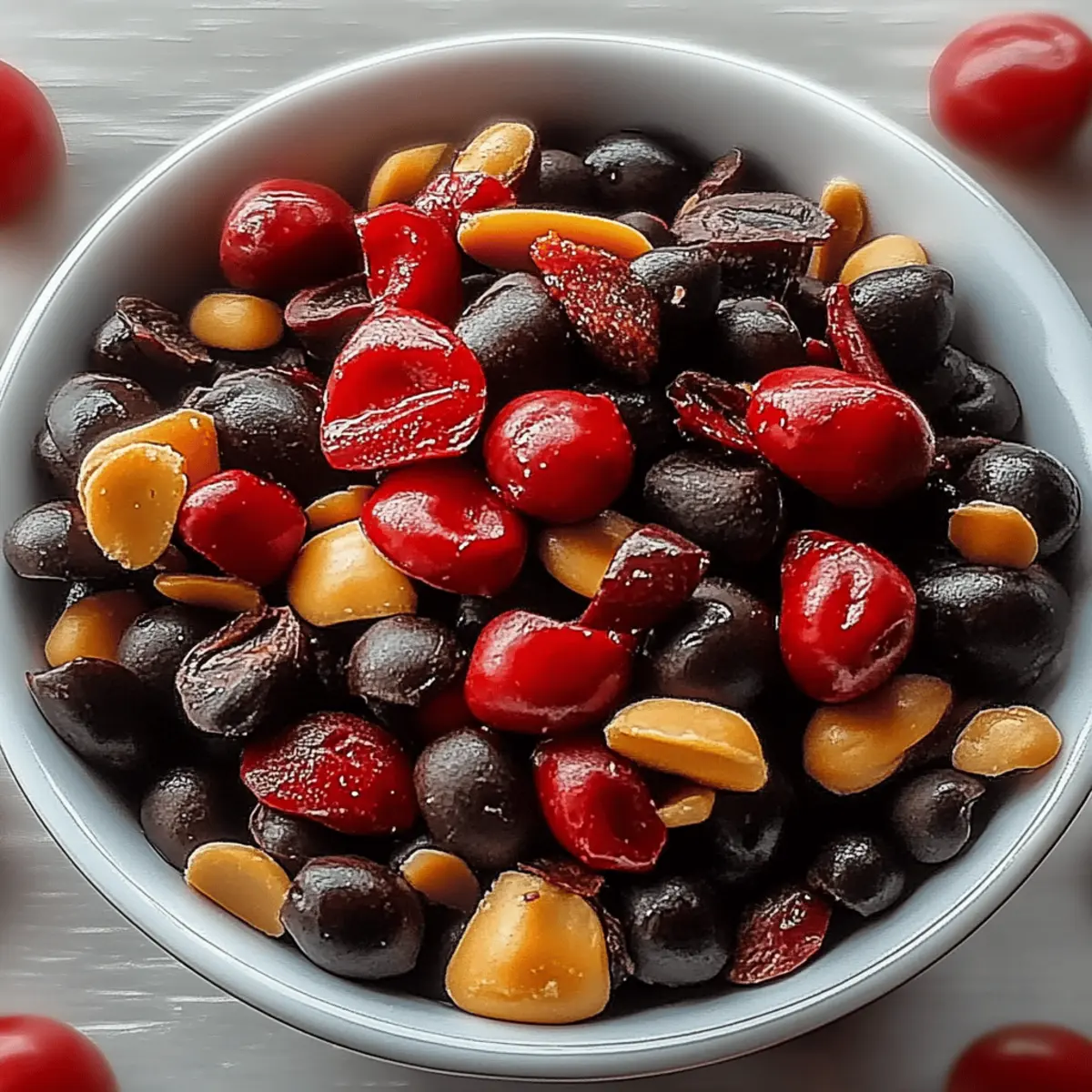 Spooky Vampire Bite Trail Mix