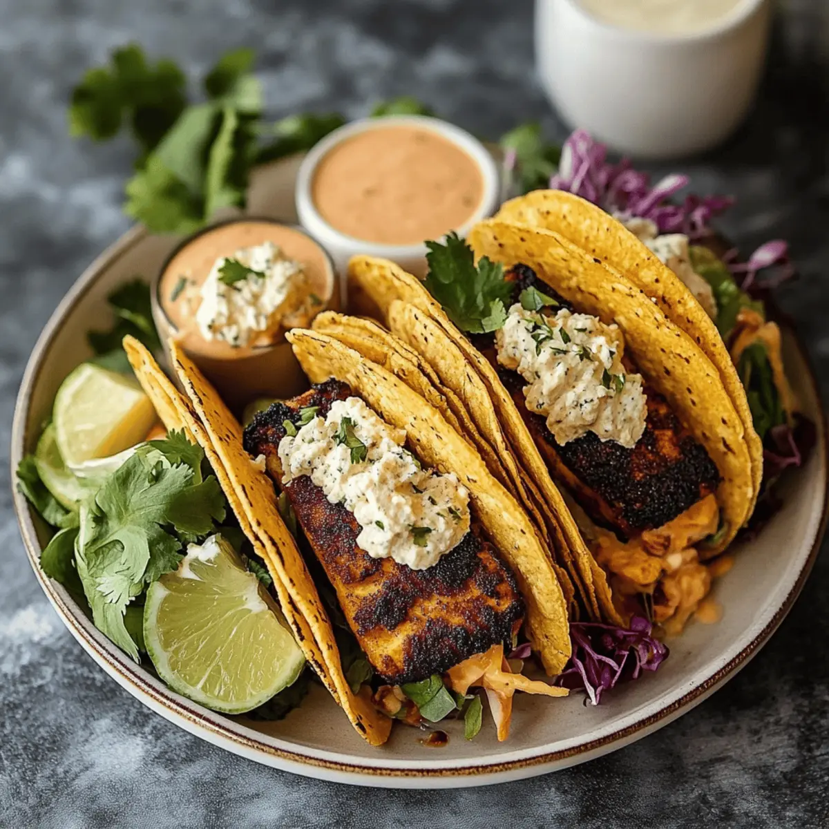 Blackened Fish Tacos