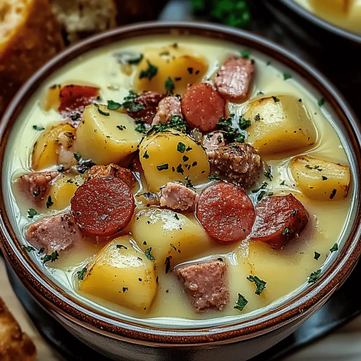 Kielbasa Potato Soup