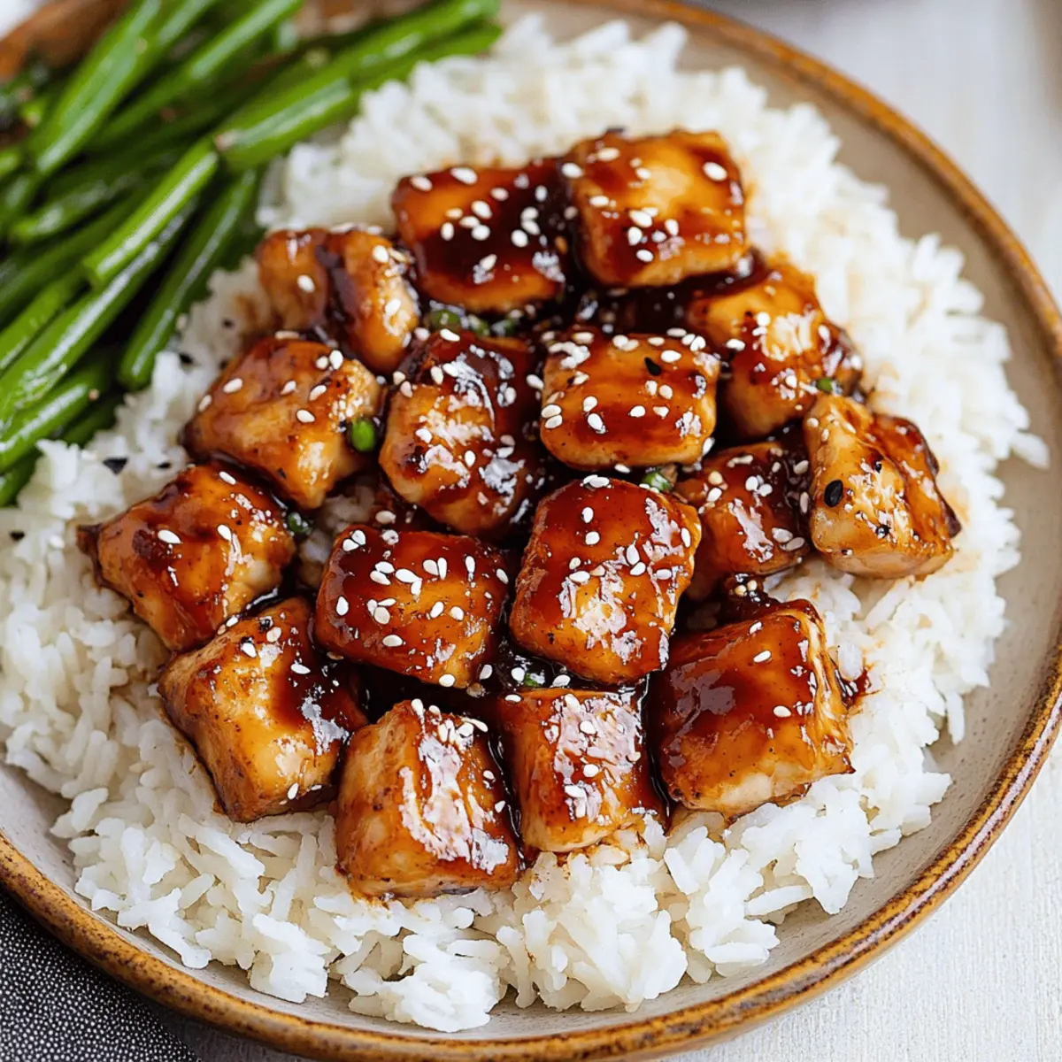 Healthy Sesame Chicken