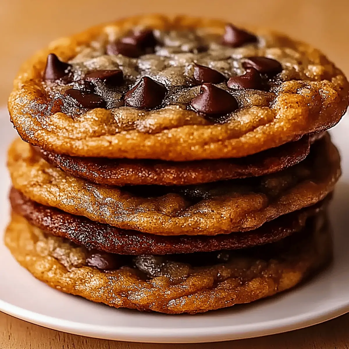 Brown Butter Pumpkin Chocolate Chip Cookies