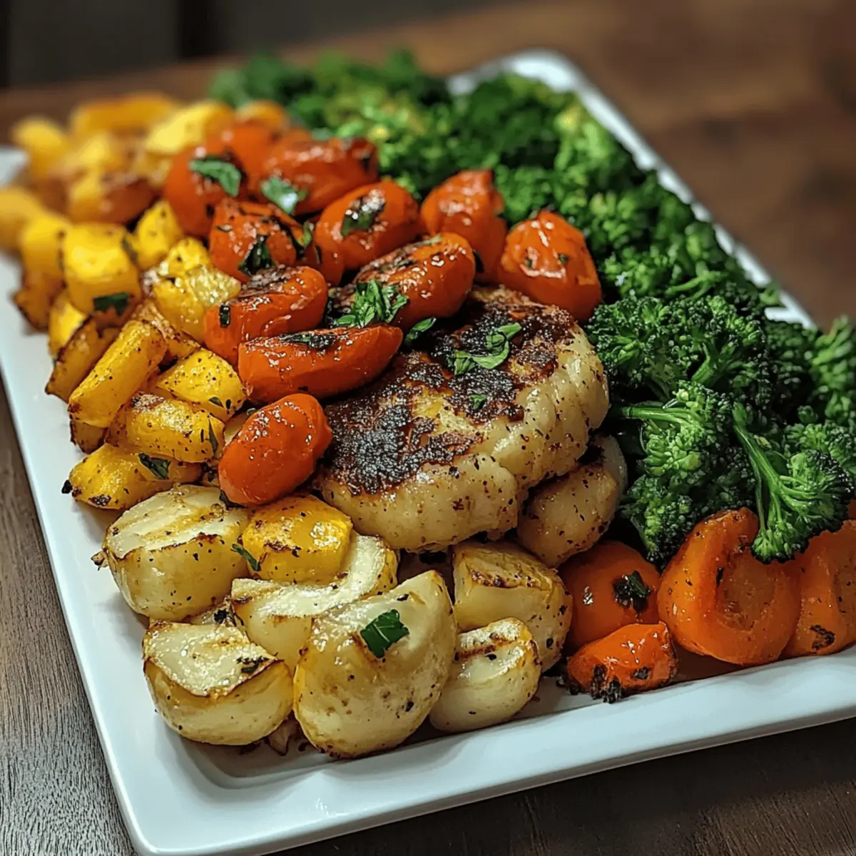 Garlic Roasted Vegetables