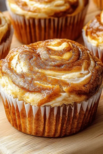 Pumpkin Cream Cheese Muffins