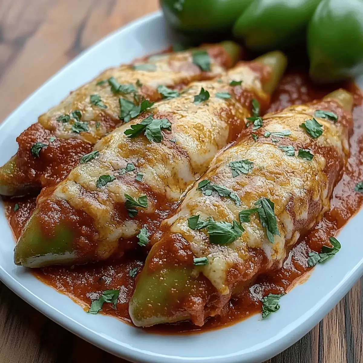 Cheesy Hatch Chile Rellenos