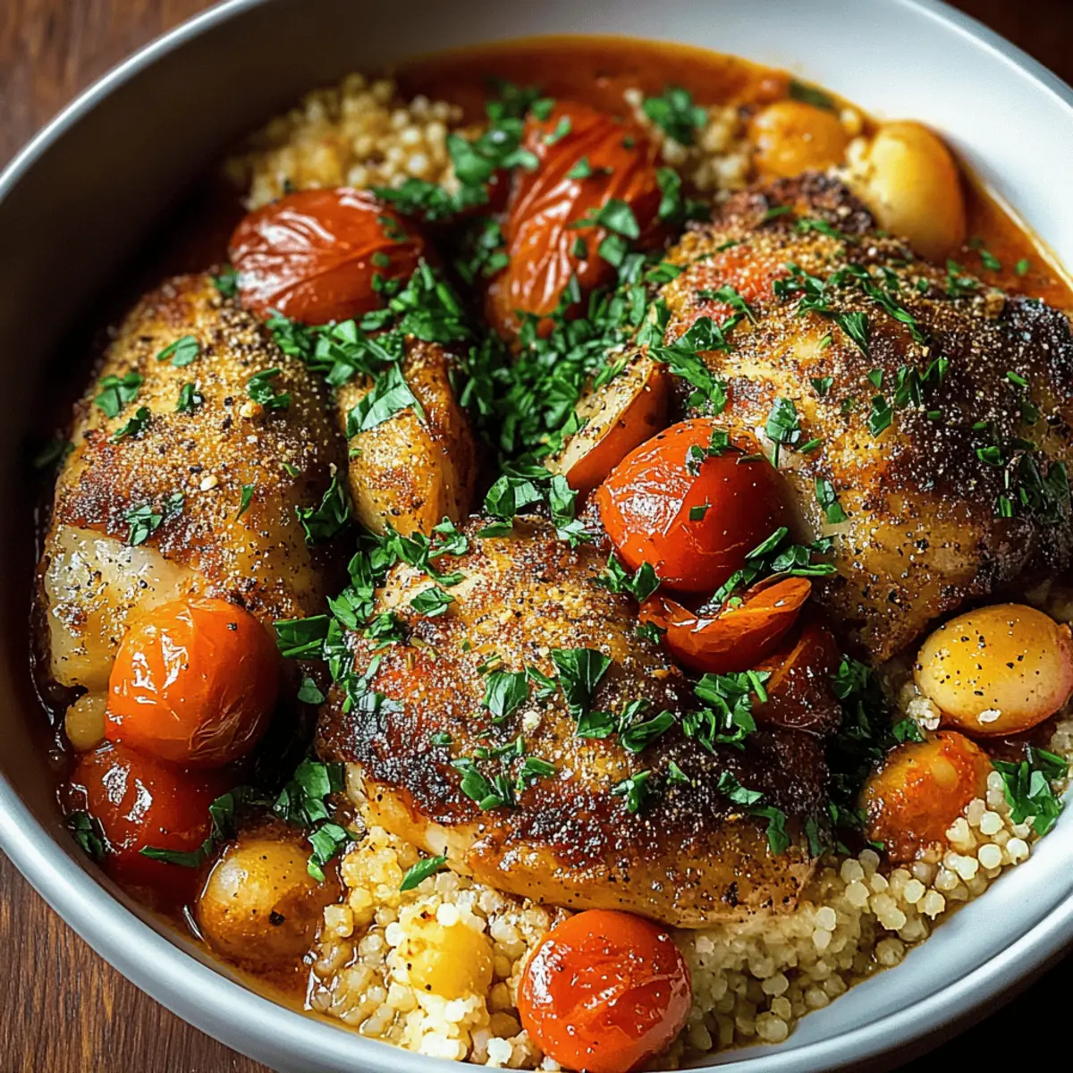Moroccan Chicken Stew