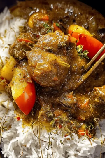 Authentic Jamaican Curry Chicken