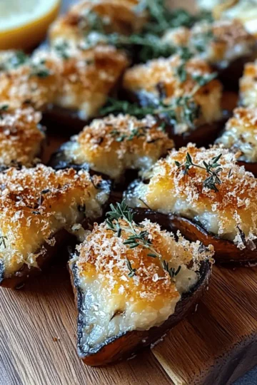 Stuffed Morel Mushrooms