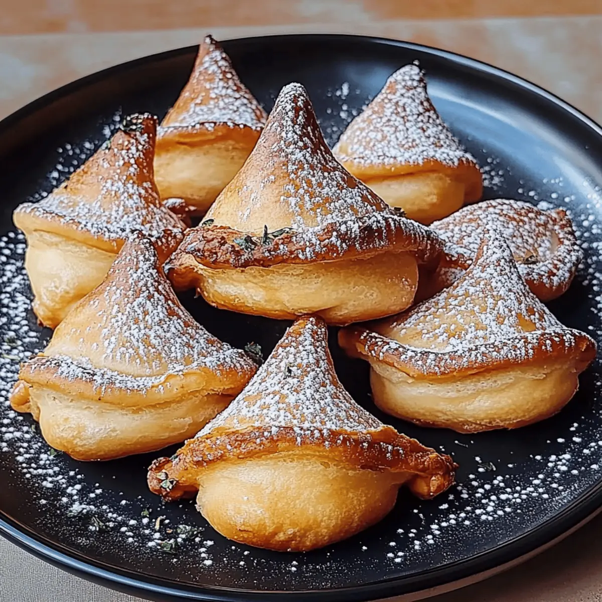 Crescent Roll Witch Hats