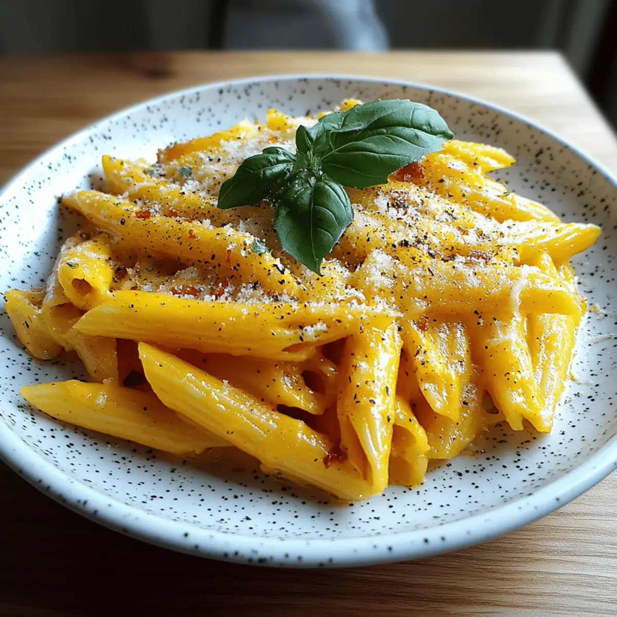Cheesy Orange Pasta
