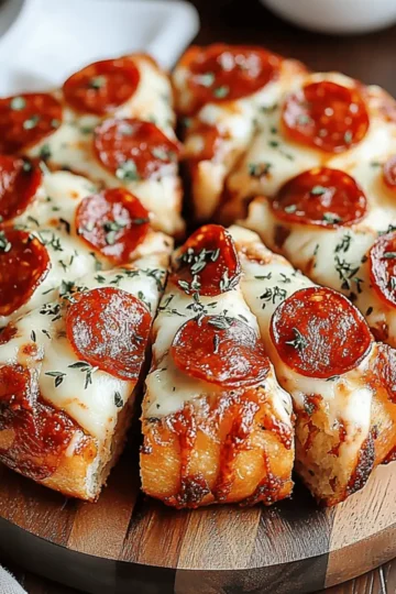 Pull Apart Pizza Bread