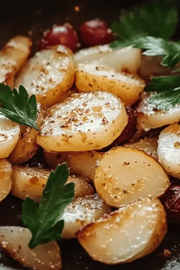 Roasted Garlic Parmesan Potatoes