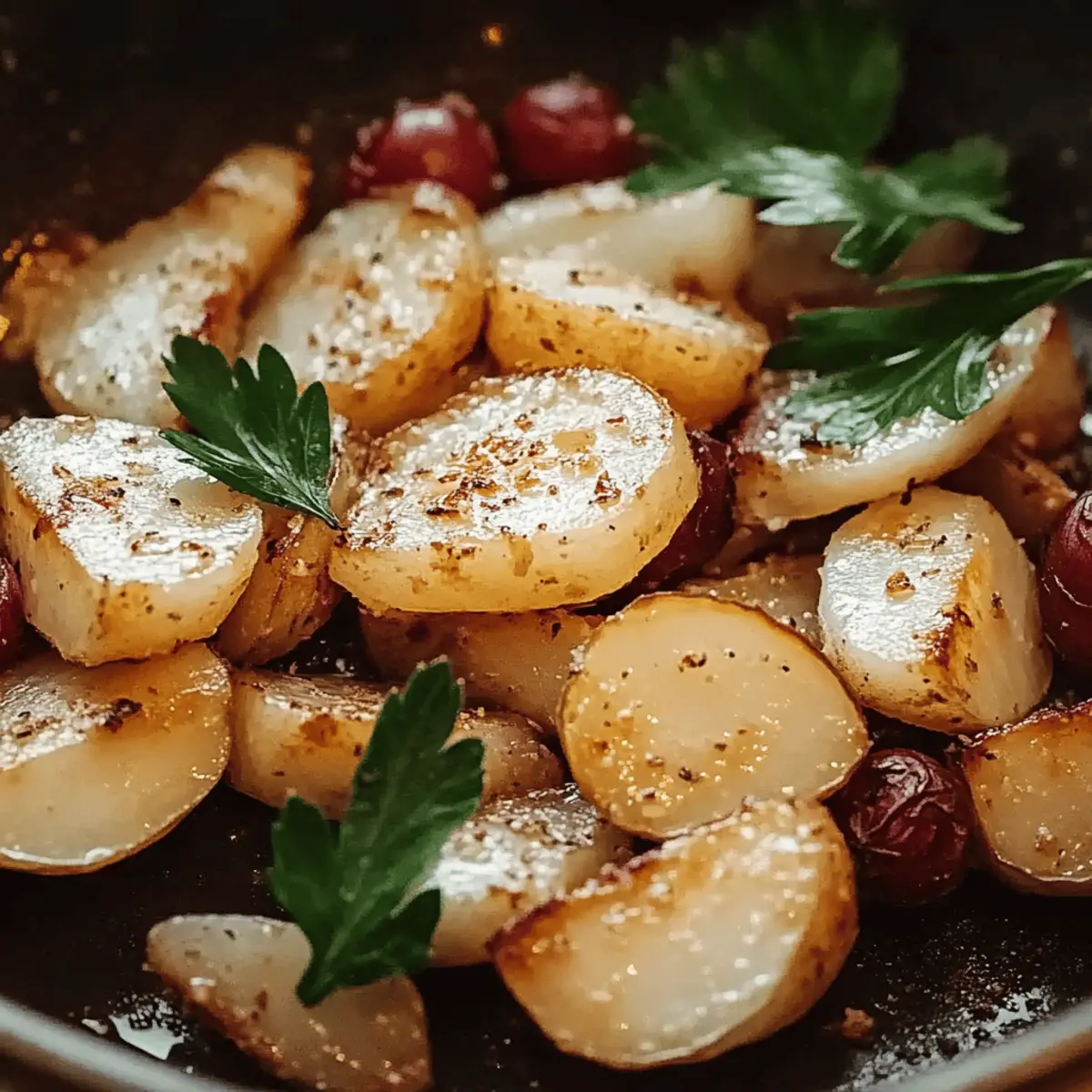 Roasted Garlic Parmesan Potatoes