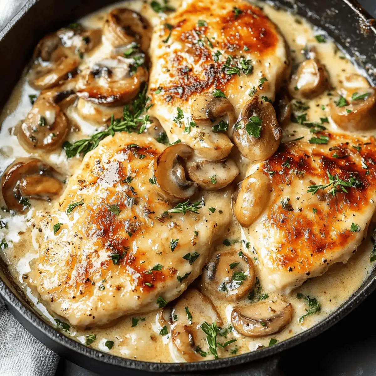 Creamy Mushroom Chicken