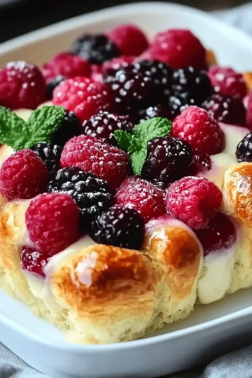 Berry Croissant Bake
