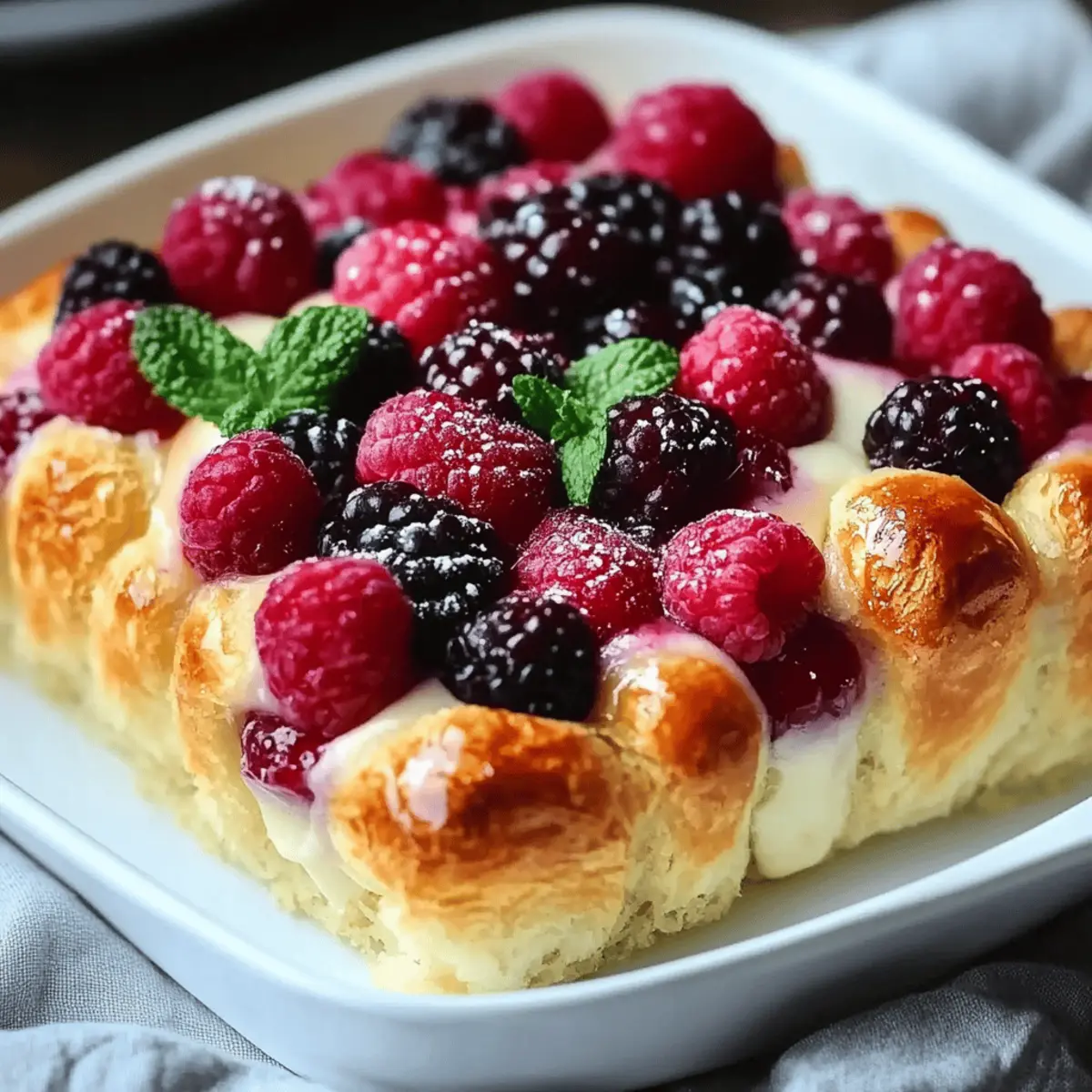 Berry Croissant Bake