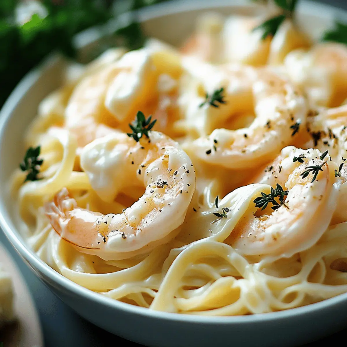 Creamy Shrimp Alfredo