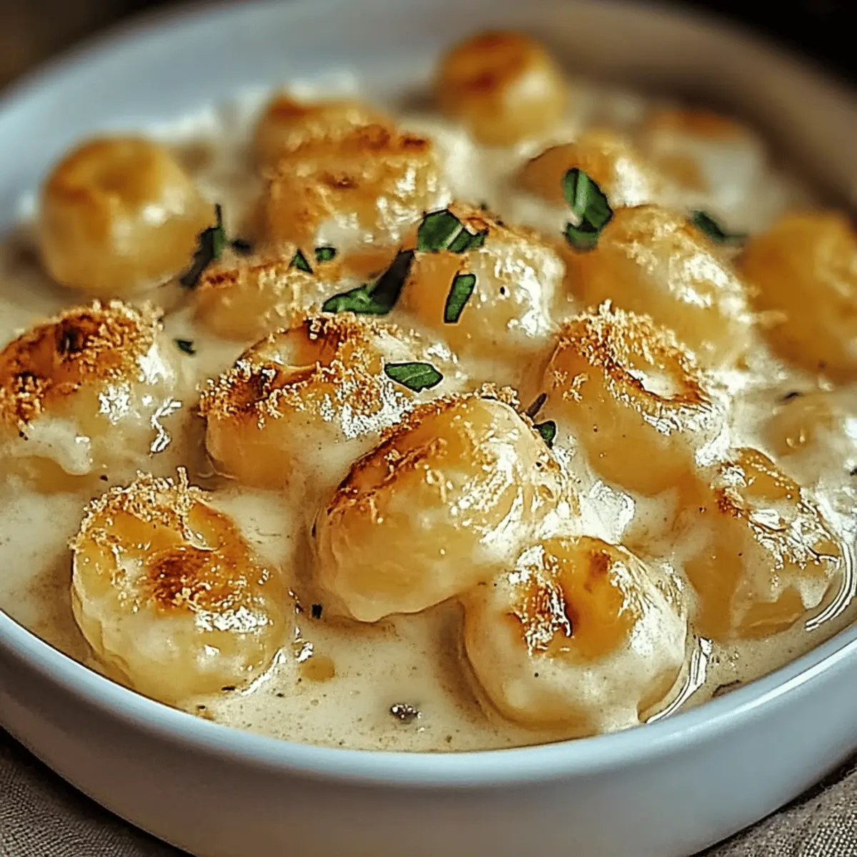 Creamy Crack Chicken Gnocchi