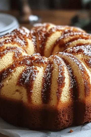 Cinnamon Swirl Bundt Cake