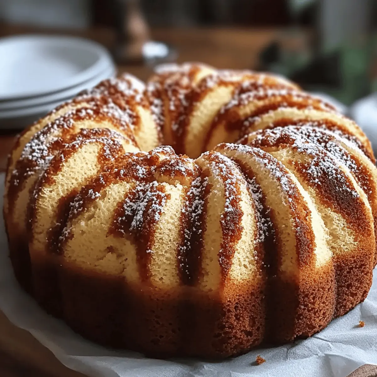 Cinnamon Swirl Bundt Cake