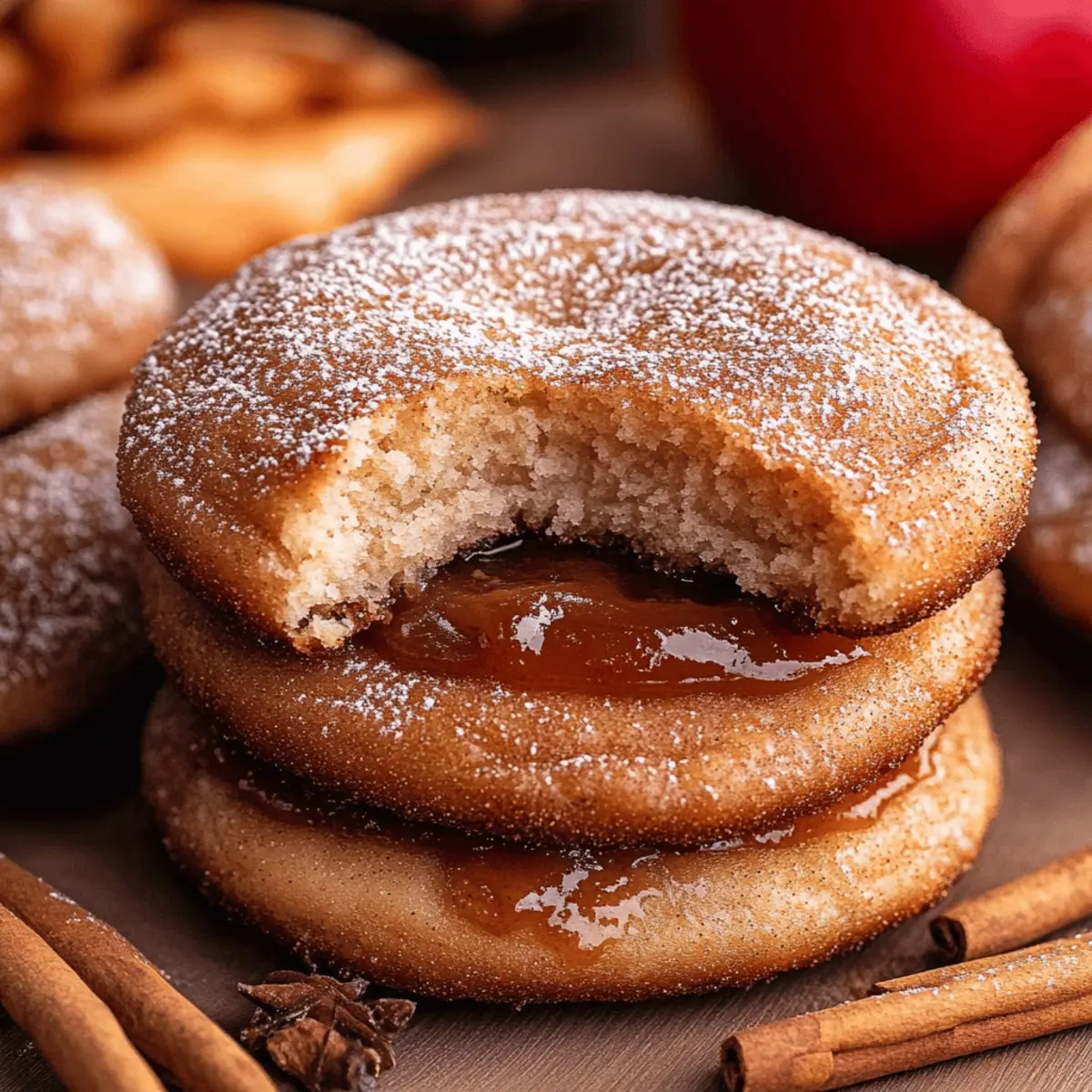 Apple Cider Cheesecake Cookies