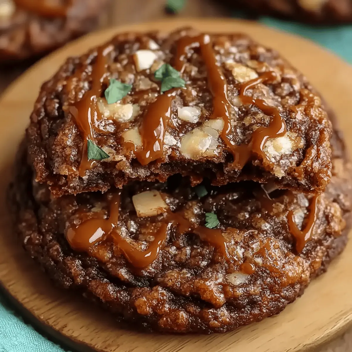 German Chocolate Cookies