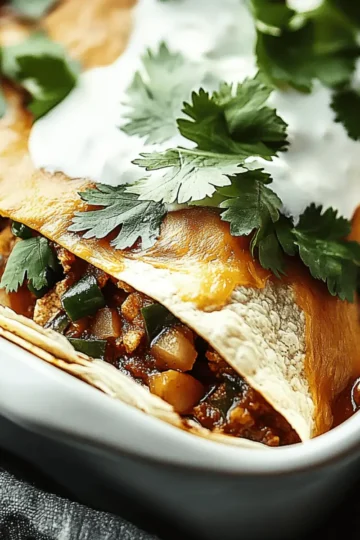 Ground Beef Enchiladas