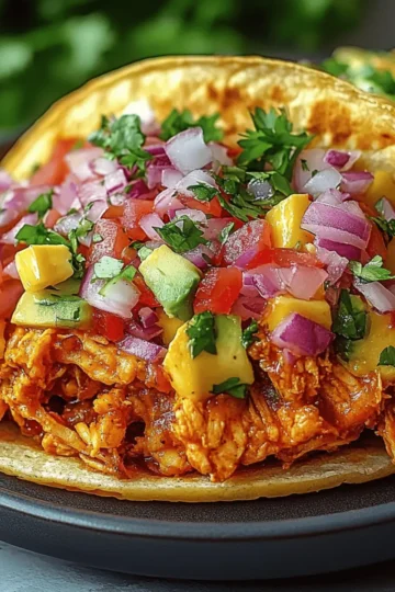 Pineapple Chicken Tacos