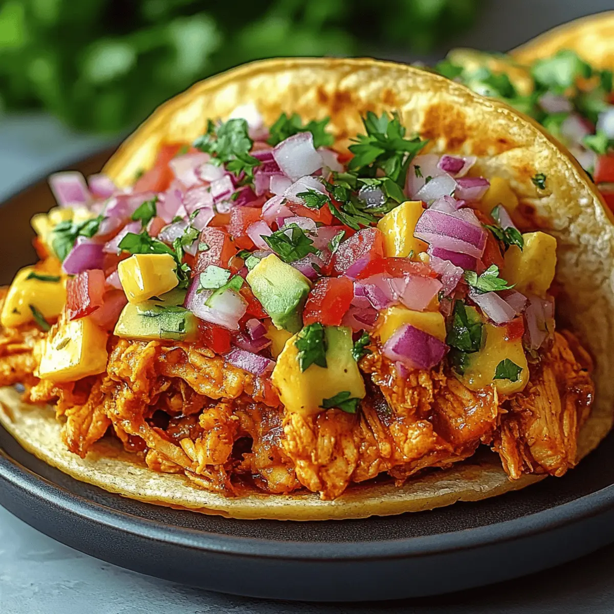 Pineapple Chicken Tacos