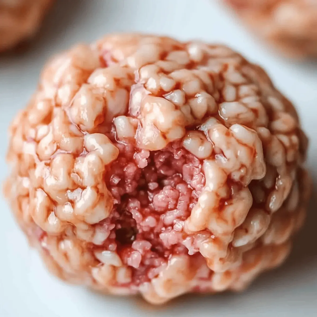 Marshmallow Rice Bubbles Halloween Brains