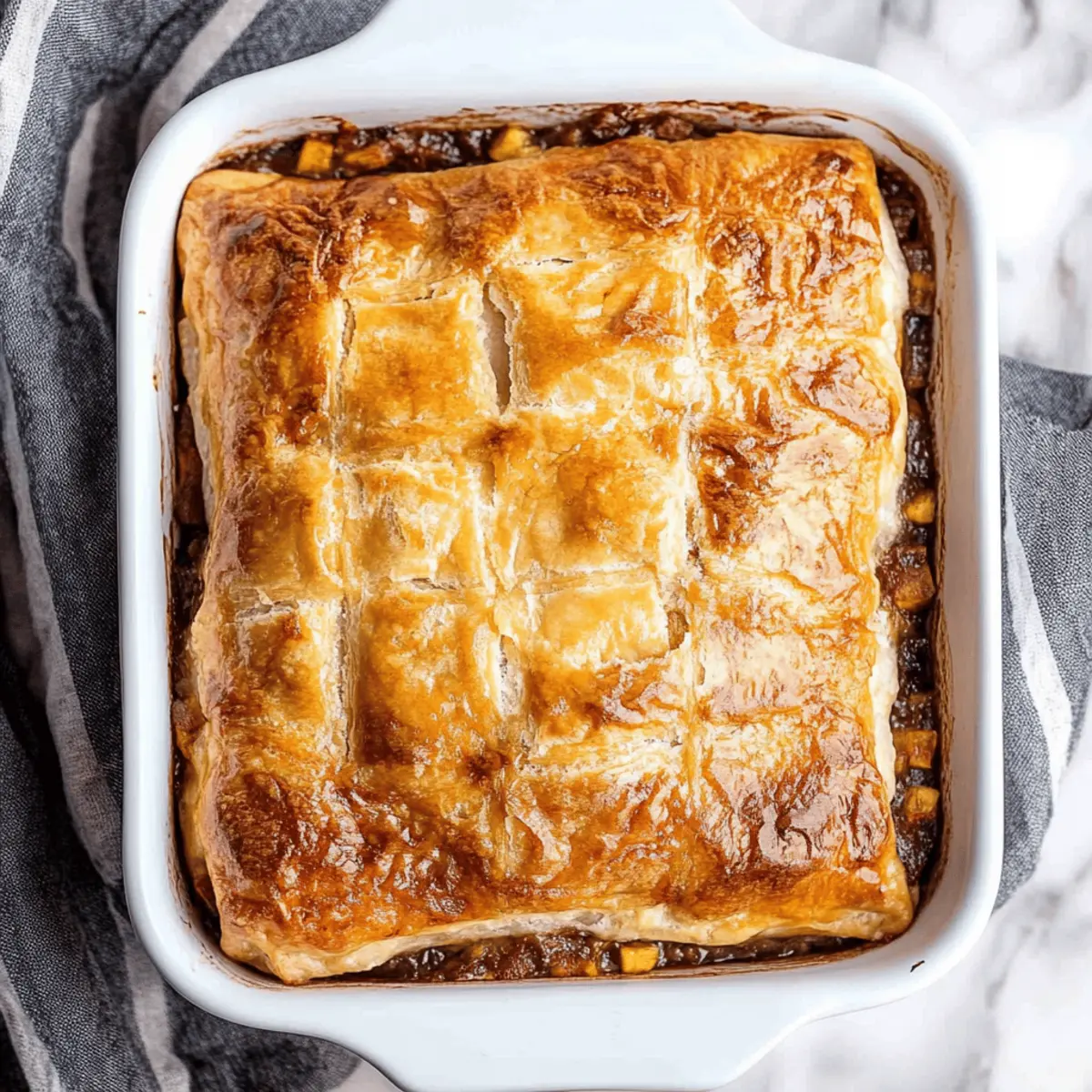 Phyllo Meat Pie