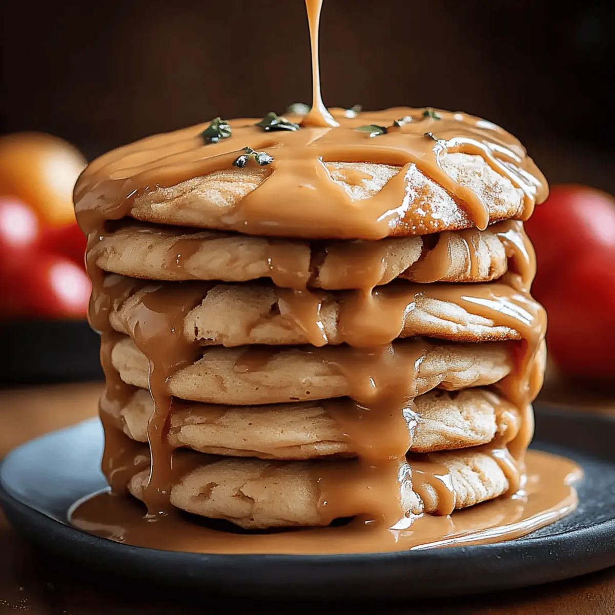 Caramel-Drizzled Apple Cinnamon Cookies