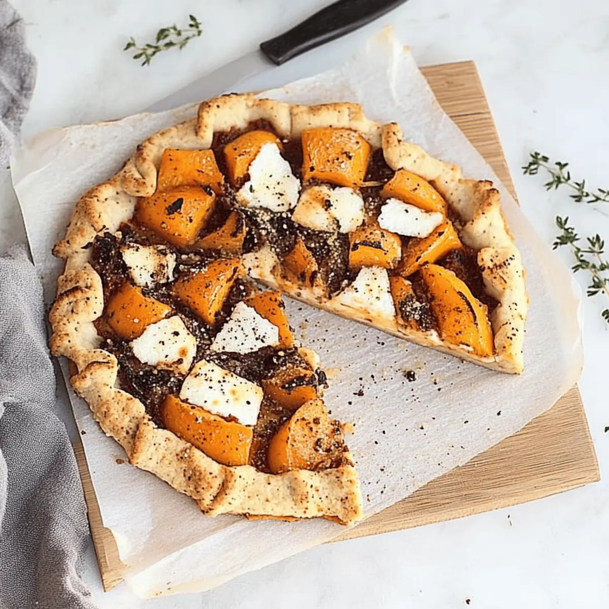 Butternut Squash Galette