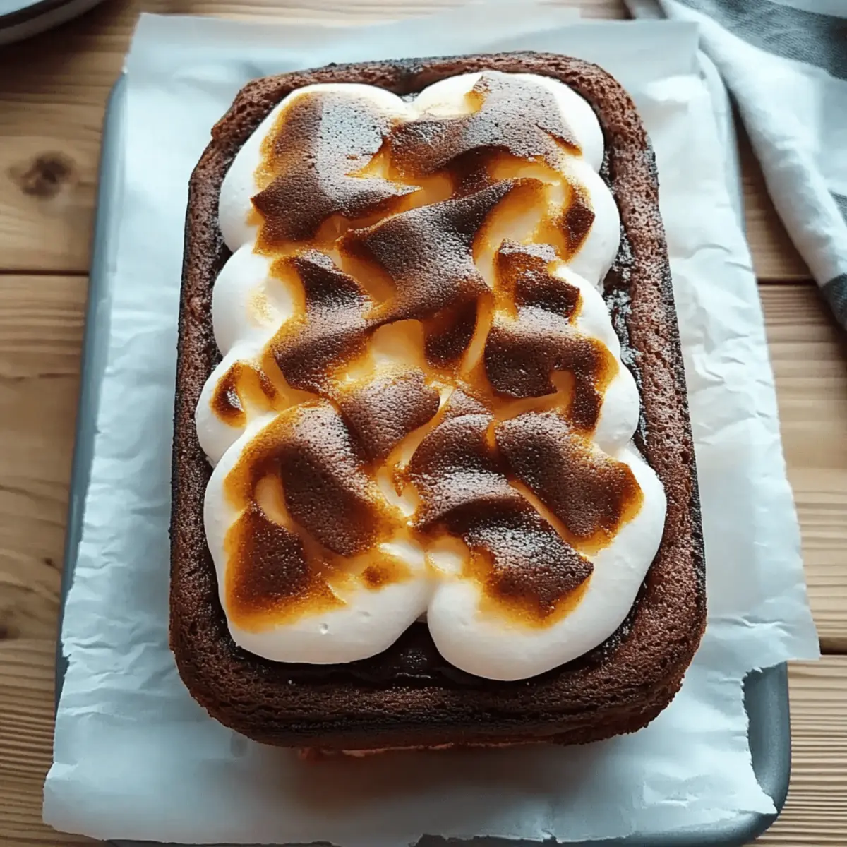 S’mores Loaf Cake