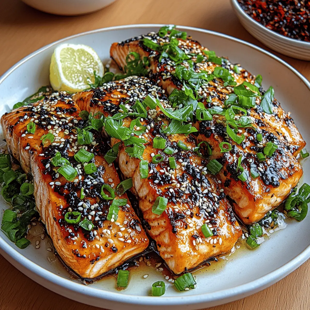 Broiled Miso Salmon