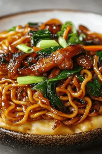 Shanghai Fried Noodles