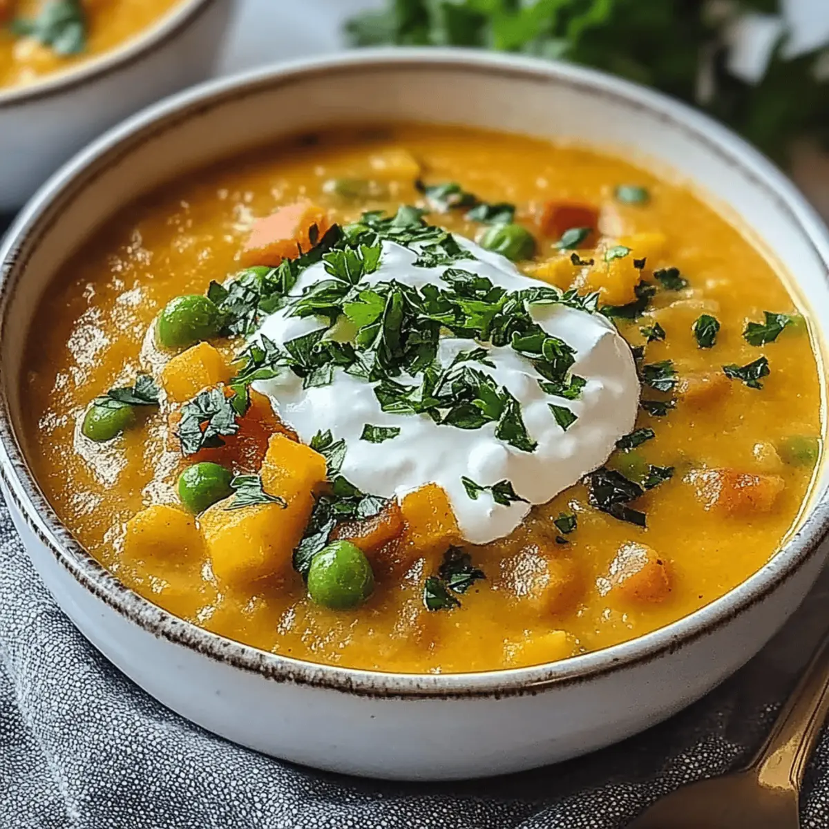 Turmeric Lentil Soup