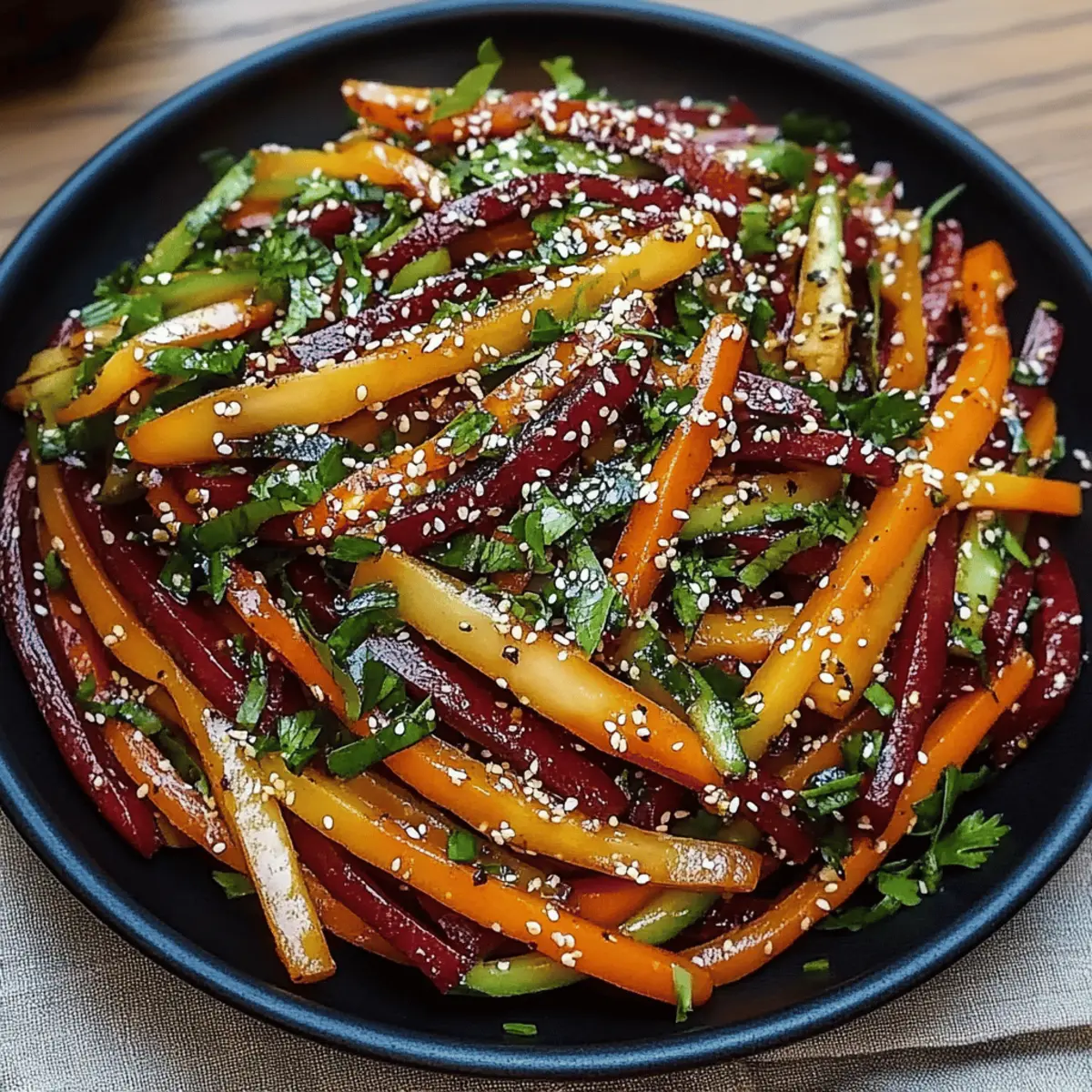 Carrot Sesame Salad