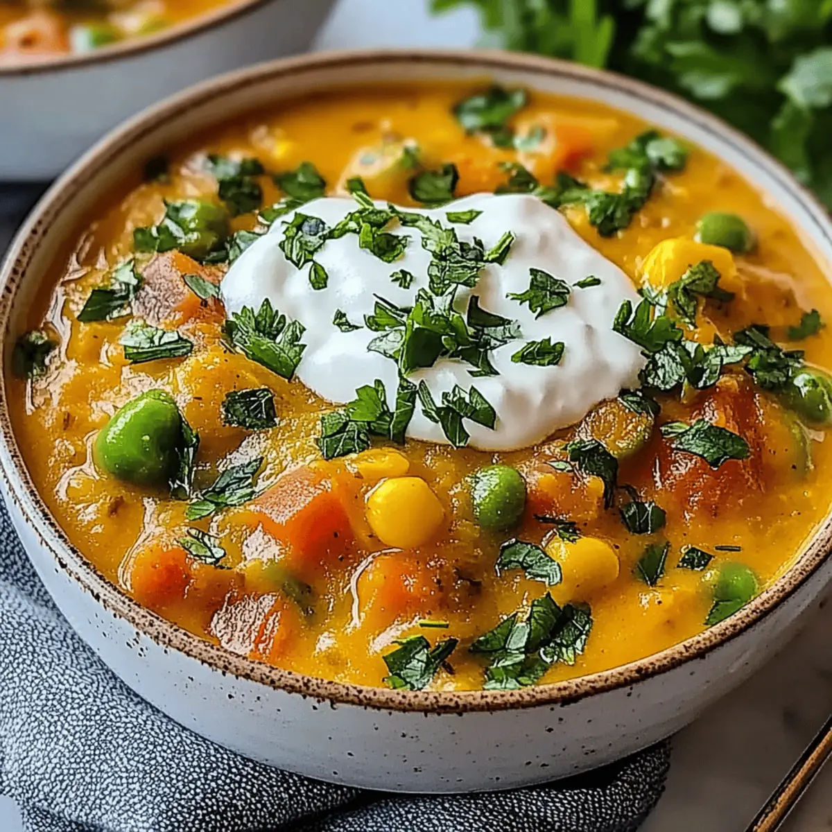 Turmeric Lentil Soup
