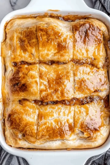 Phyllo Meat Pie