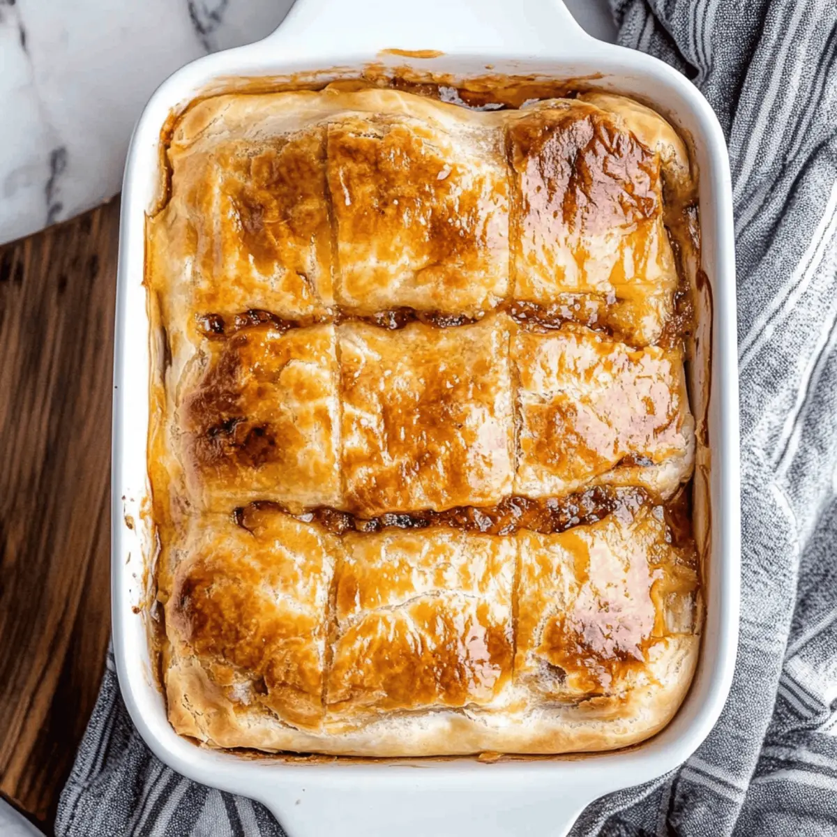 Phyllo Meat Pie