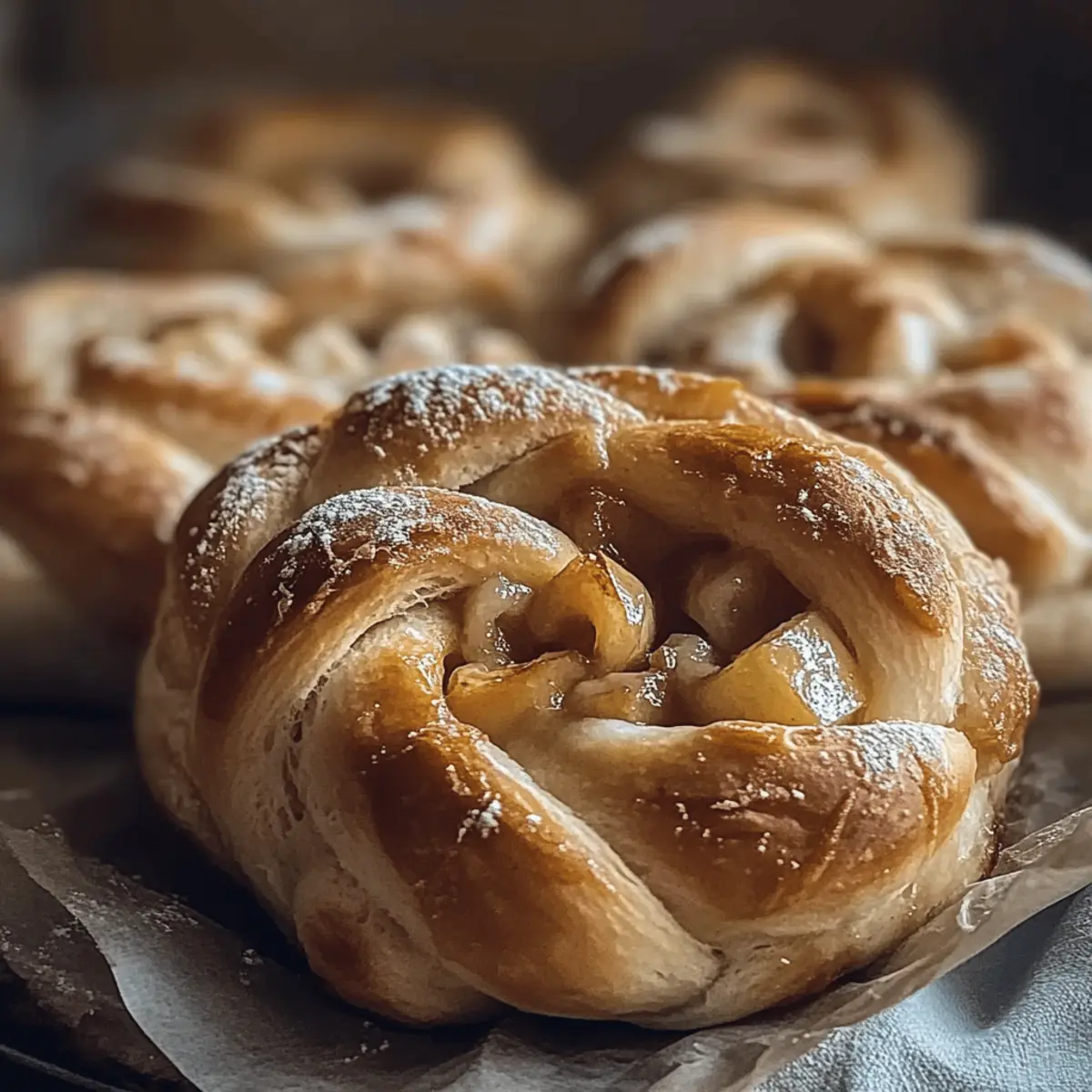 Vegan Apple Cinnamon Buns