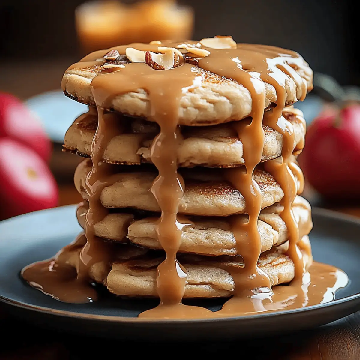 Caramel-Drizzled Apple Cinnamon Cookies