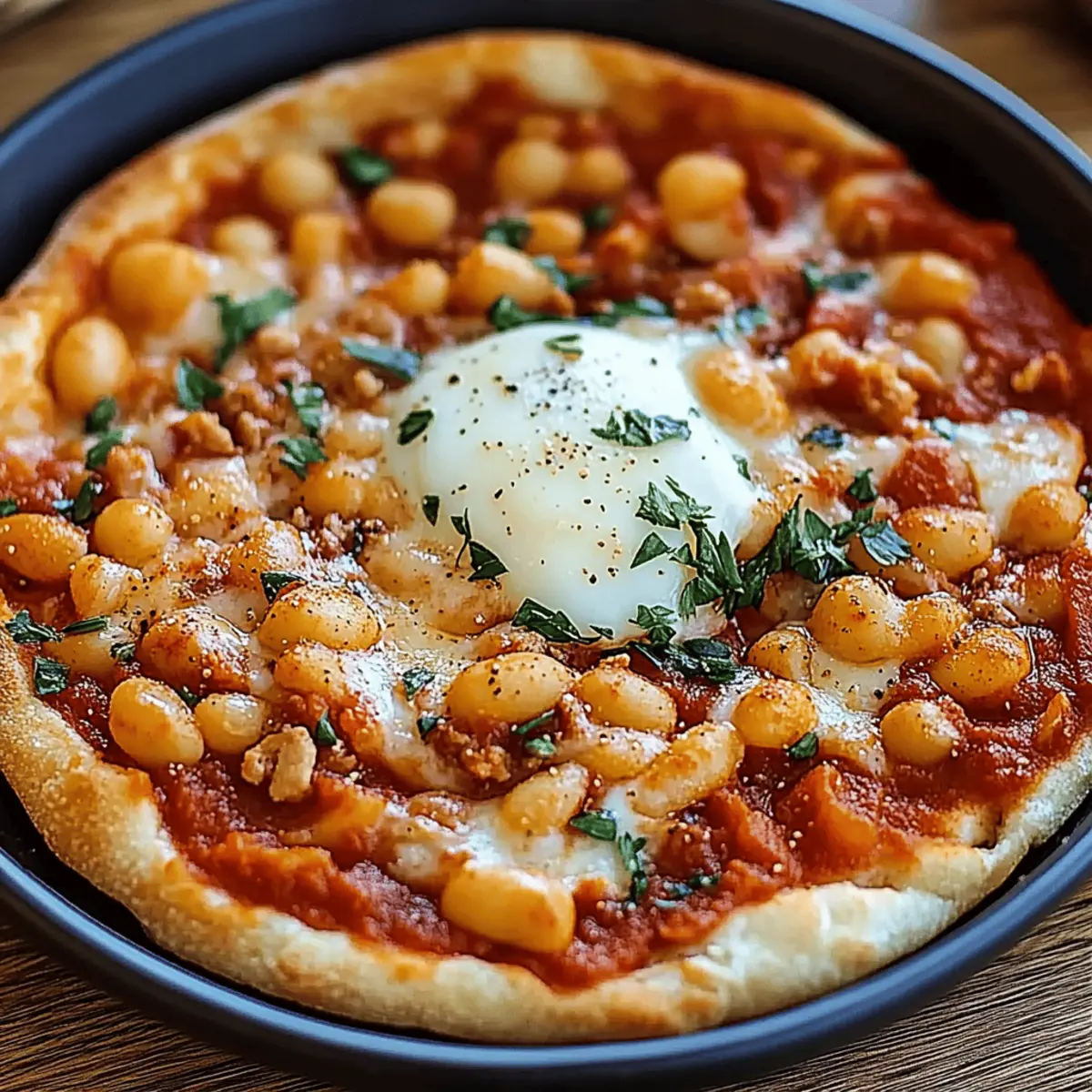 Spanish Beans & Eggs