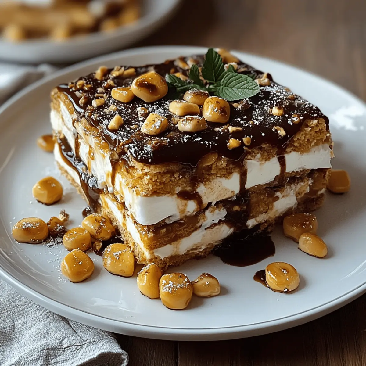 No-Bake S’mores Lasagna