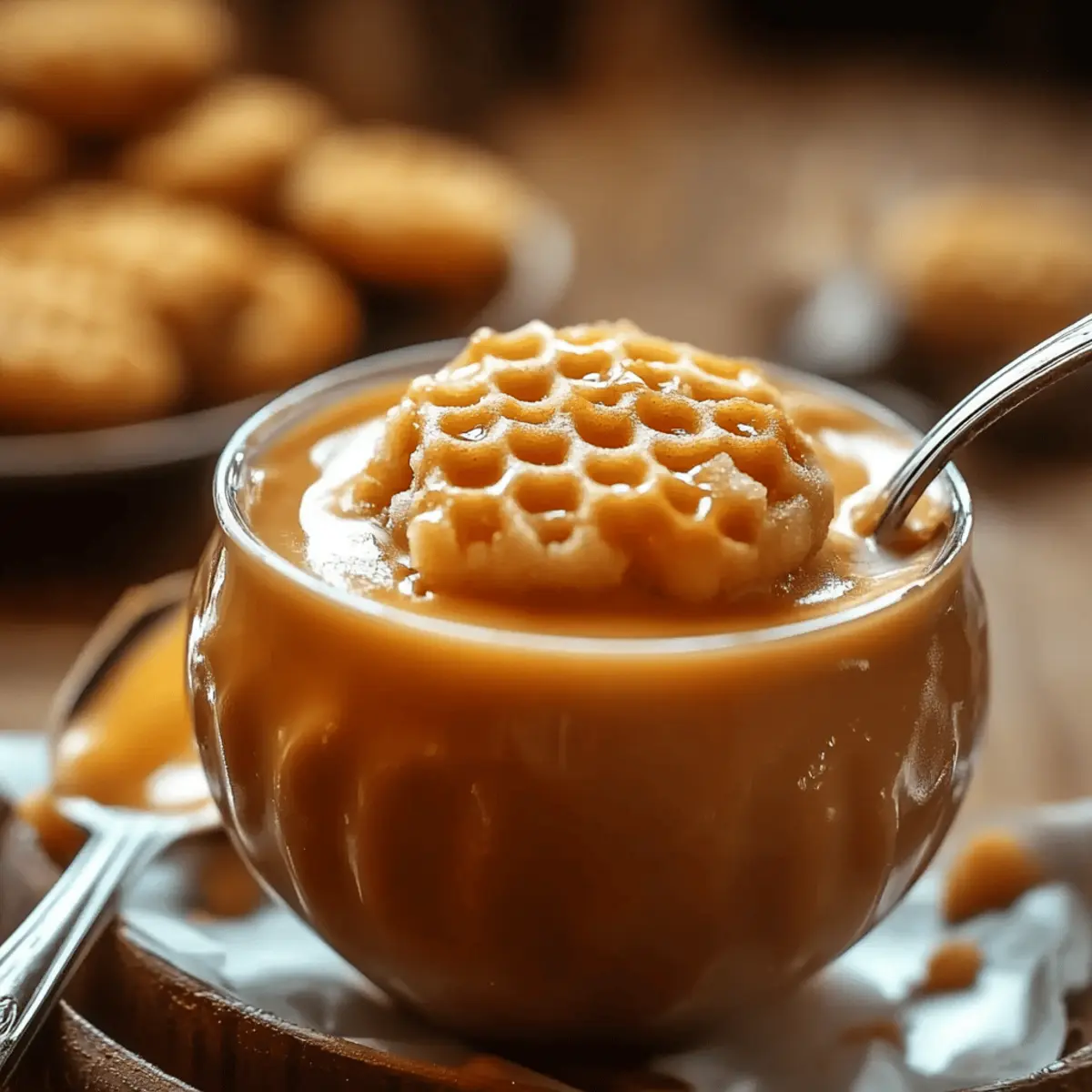 Hufflepuff Honeycomb Butterbeer Treats