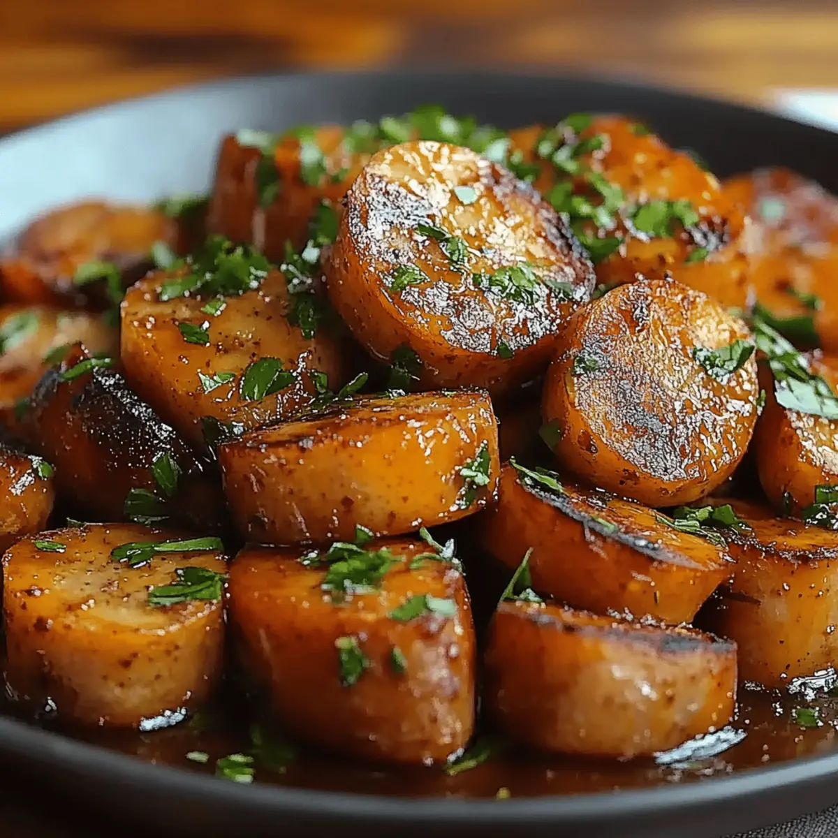 Sausage and Sweet Potatoes